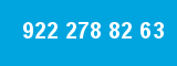 922 278 82 63 922 278 82 63